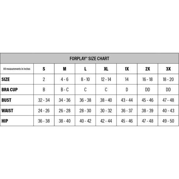 Forplay stunning red gartered teddy‎ floral affairs - Picture 3 of 3